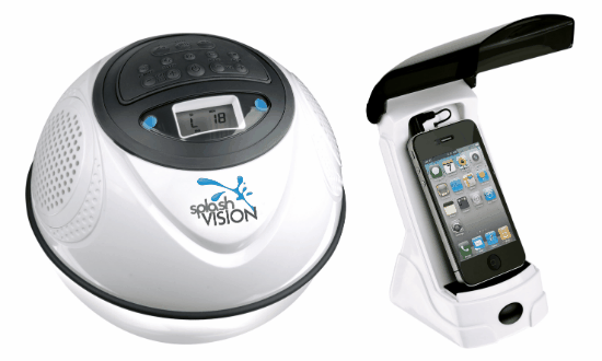 SpeakerBal 2 Wasserdichter Lautsprecher mit MP3-Funktion und FM-radio Badezimmer Audio